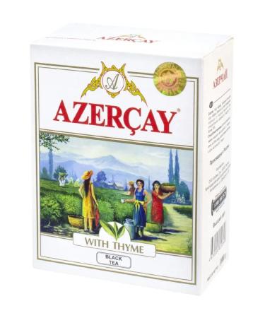 Azerchay Leaf Baykhovy tea with thyme 200g mall - Buy Online on GoSupps.com