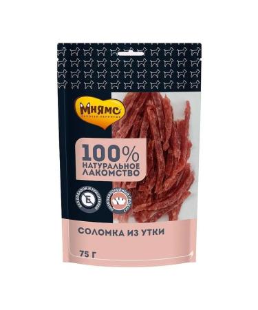 Mnyams A treat for dogs straws from duck 2 UE75g - Buy Online on GoSupps.com