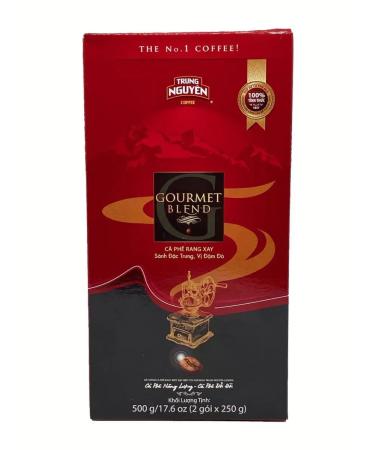 TRUNG NGUYEN Vietnamese coffee ground gurme bleed - 500g - Buy Online on GoSupps.com