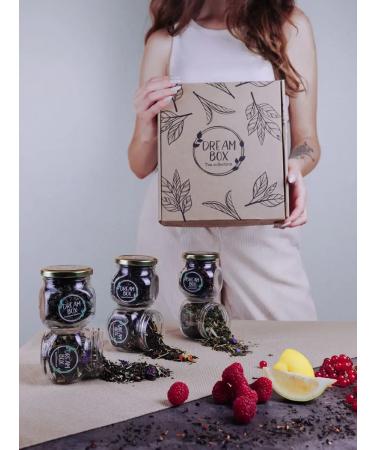 DREAMBOX Gift set of tea in jars gift for September 1 9 - Buy Online on GoSupps.com