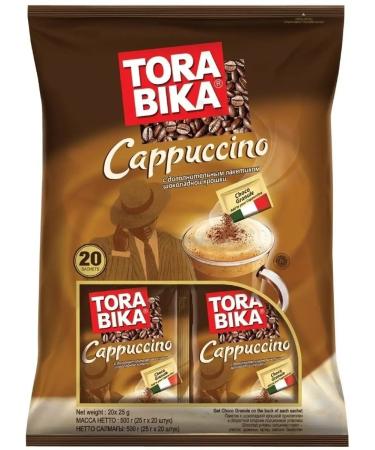 ToraBika Coffee soluble cappuccino in bags 3 in 1 - Buy Online on GoSupps.com