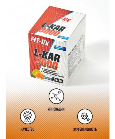 FIT-Rx L-carnitine 3000 fat burner citrus - Buy Online on GoSupps.com