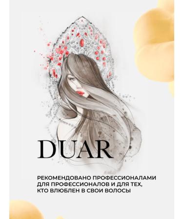 DUAR Shampoo for dyed hair female professional - Buy Online on GoSupps.com