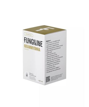 Fungiline Flammulin (winter tape) 60 capsules - Buy Online on GoSupps.com