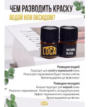 LOCA professional Professional paint for eyebrows and eyelashes persistent - Buy Online on GoSupps.com
