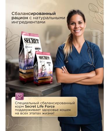 SECRET FOR PETS Cat food for dry veal 2 kg - Buy Online on GoSupps.com