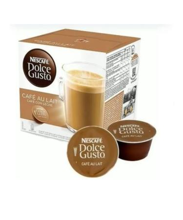 Nescafe Dolce Gusto Coffee in capsules Cafe au lait 30 pcs - Buy Online on GoSupps.com