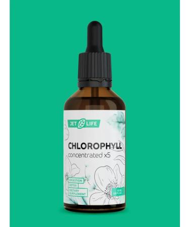 Jetlife Chlorophyll liquid food detox for weight loss - Buy Online on GoSupps.com