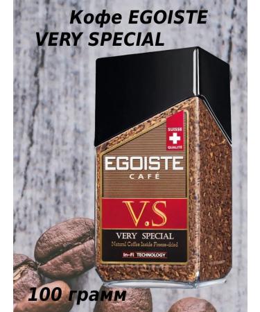 EGOISTE Ground coffee in soluble V.s 100 grams