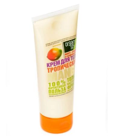 Organic shop Body cream Tropical Mango 200 ml - Buy Online on GoSupps.com