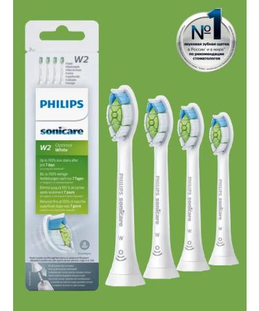 Philips Sonicare W2 Optimal White 4 pcs