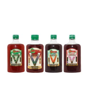 Vitan-NN SIROPS Vitan-2 Vitan-3 Vitan-Sport Vitan-tea 250 ml x 4