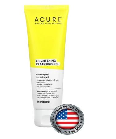 Acure Lightening gel for washing 118 ml