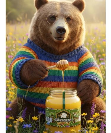 Solovievs' Apiaries Natural meadow -meal 1.5 kg 2024 - Buy Online on GoSupps.com