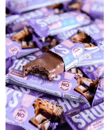 SHOCKS Bangs without sugar chocolate 12pcs 35 grams - Buy Online on GoSupps.com