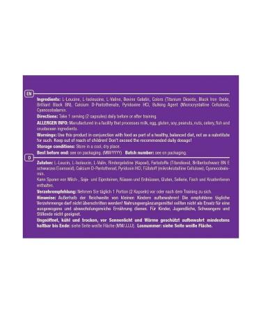 Scitec Nutrition Amino acid. Mega BCAA 1400. 120 capsules - Buy Online on GoSupps.com