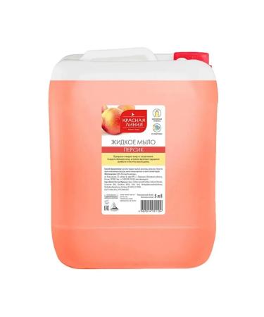 The world of cosmetics Liquid soap peach 5 l - Buy Online on GoSupps.com