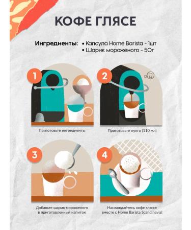 HOME BARISTA Coffee capsule Nespresso format 60 pcs. "Scandinavia" - Buy Online on GoSupps.com