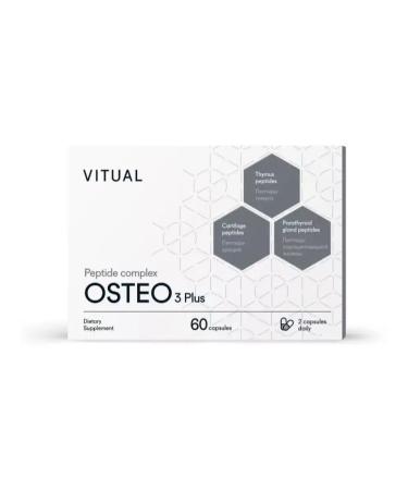 VITUAL LABORATORIES OSTEO 3 Plus Peptides Havinson Complex for the joints - Buy Online on GoSupps.com