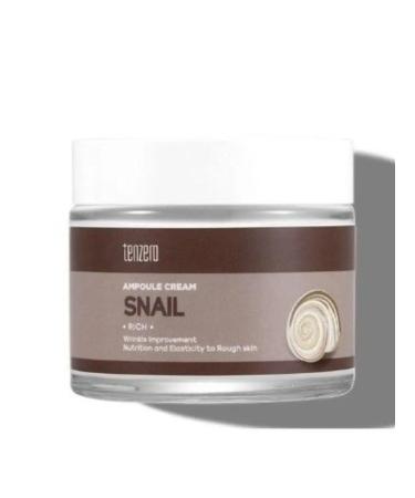 SNAIL Ampoule Cream Ampulus cream with Tenzero snail extract