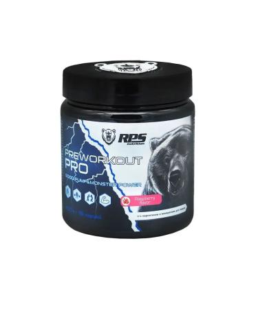RPS Nutrition Pre-Workout Pro 200 g raspberries raspberries - Buy Online on GoSupps.com