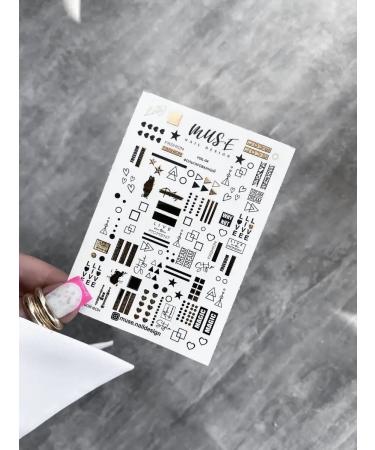 MUSE Nail Design Nail sliders Geometry - Buy Online on GoSupps.com