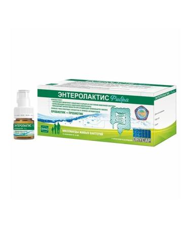 ENTEROLACTIS Fiber for intestinal microflora syrup + capsules