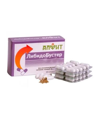 ALFIT Libidobuster for men 60 capsules - Buy Online on GoSupps.com