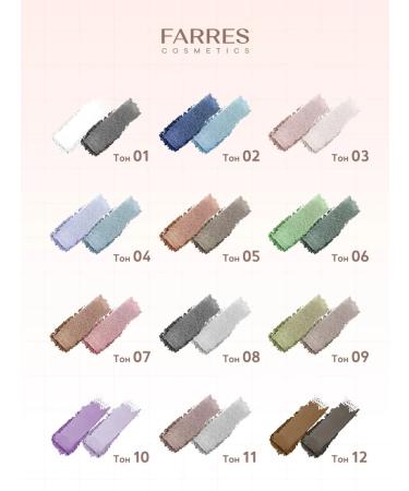 FARRES Eye of eye palette shiny persistent#3 - Buy Online on GoSupps.com