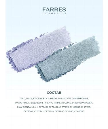 FARRES Eye of eye palette shiny persistent #4 - Buy Online on GoSupps.com
