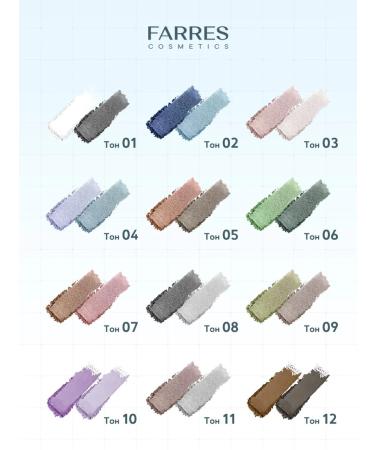 FARRES Eye of eye palette shiny persistent #4 - Buy Online on GoSupps.com