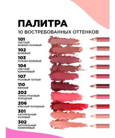 VIVIENNE SABO Jolies Levress lip pencil tone 301 Natural pink - Buy Online on GoSupps.com