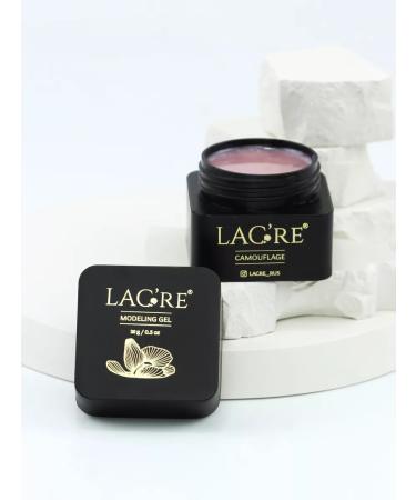LAC're Beige nail extension gel with sparkles 20g - Buy Online on GoSupps.com