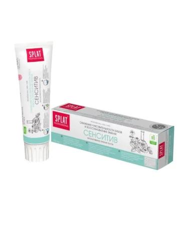 SPLAT Professional allotment toothpaste Sensitiv 5x100ml - Buy Online on GoSupps.com