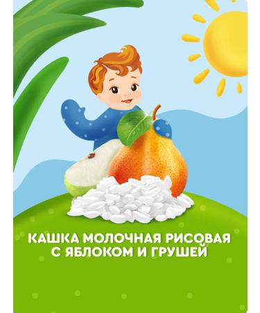 AGUSHA Milk-rice porridge children's apple-brigade 200ml x 10 pcs - Buy Online on GoSupps.com