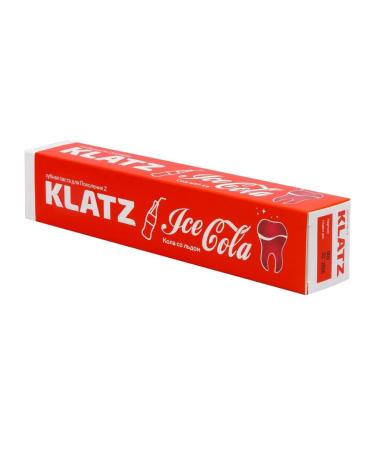 Klatz Toothpaste for generation Z Cola with ice 75 ml - Buy Online on GoSupps.com