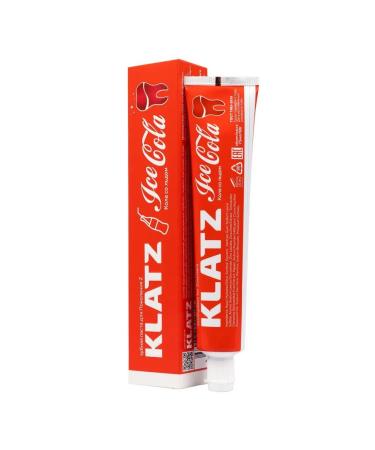 Klatz Toothpaste for generation Z Cola with ice 75 ml - Buy Online on GoSupps.com