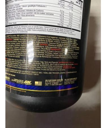 Optimum Nutrition 100% Gold Standard Casein 896 g (EU) - Buy Online on GoSupps.com
