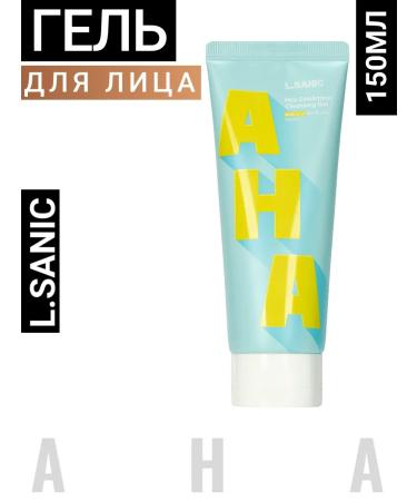 LSANIC Gel for washing the face with AHA acids Korea L Sanik