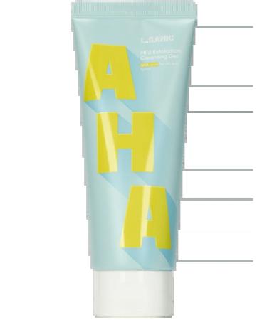 LSANIC Gel for washing the face with AHA acids Korea L Sanik - Buy Online on GoSupps.com