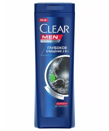 clear Hair shampoo deep cleansing male 2B1 400ml - Buy Online on GoSupps.com