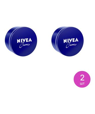 Nivea Creme Moisturizer for Facial Cream and Body 250ml 2 pcs