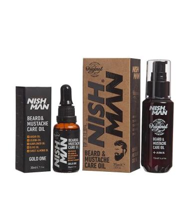 NISHMAN Care oil beard and mustache oil - Buy Online on GoSupps.com