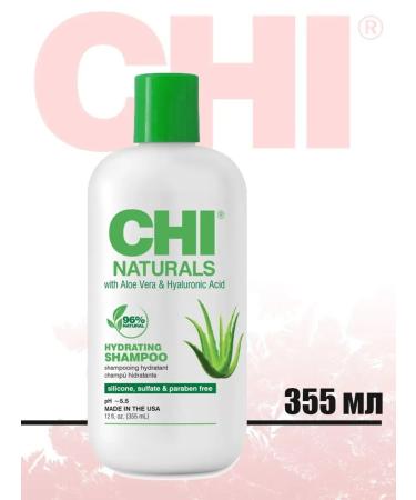 chi Aloe Vera soft shampoo without sulfate for all hair types