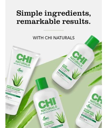 chi Aloe Vera soft shampoo without sulfate for all hair types - Buy Online on GoSupps.com