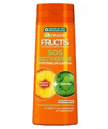 Garnier Fructis SOS restoration of shampoo and balm - Buy Online on GoSupps.com