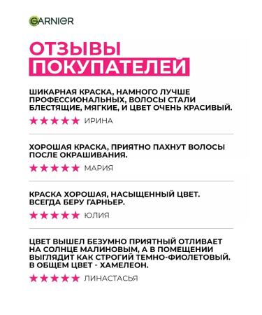 Garnier Color Sensation hair dye 3.16 Amethyst 112ml 5 pcs - Buy Online on GoSupps.com