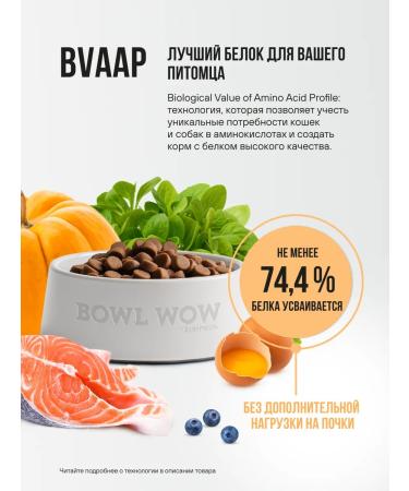 BOWL WOW Feed for cats with sensitive digestion 400 g - Buy Online on GoSupps.com