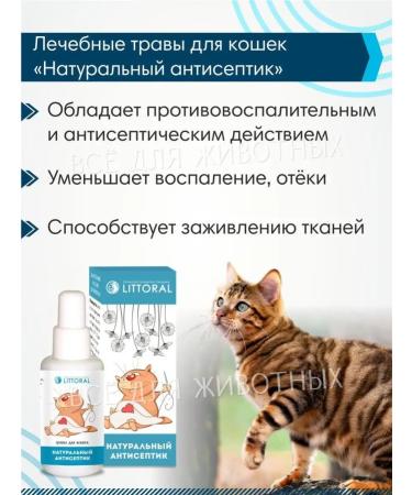 Littoral Antiseptic for cats anti -inflammatory agent - Buy Online on GoSupps.com