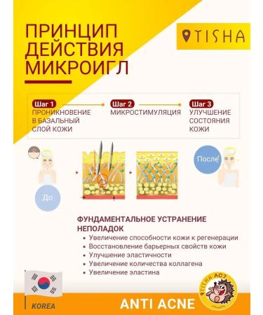 TISHA Facial serum from acne and acne 3 sticks - Buy Online on GoSupps.com